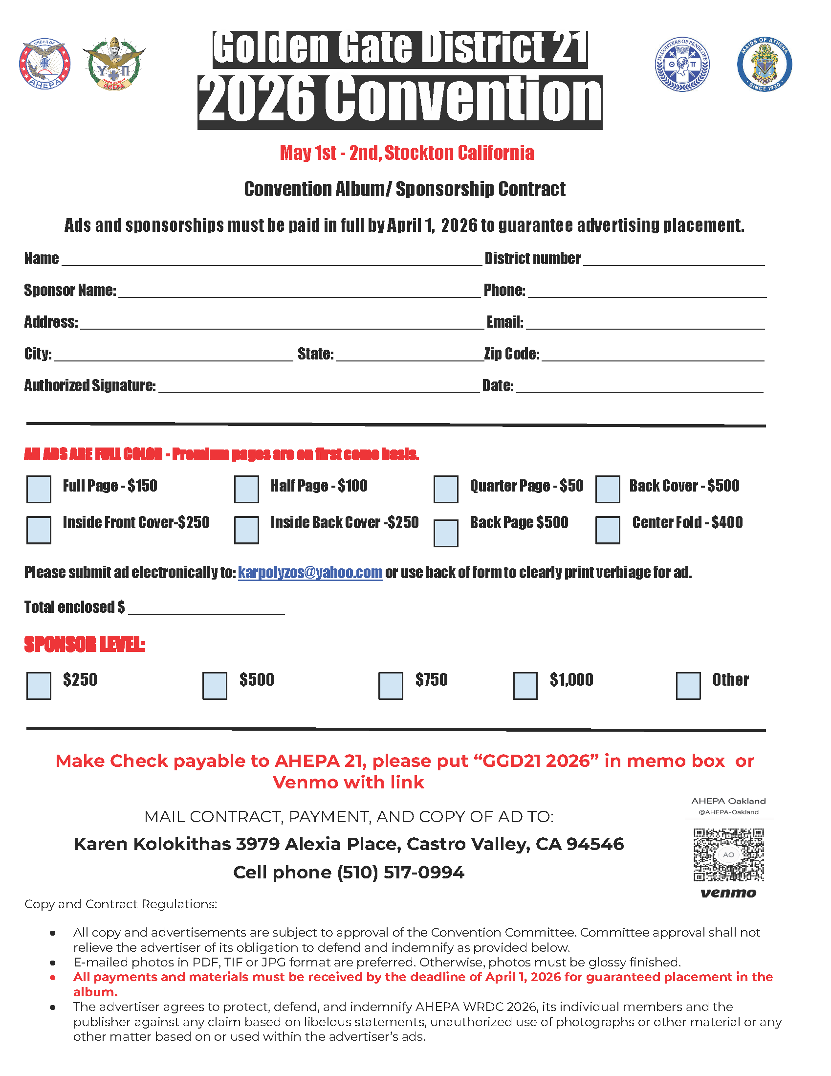 District 21 Family Convention